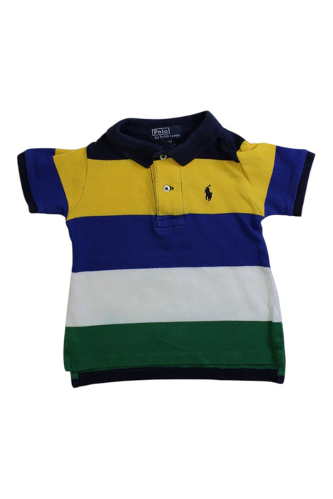 A Multicolour Short Sleeve Polos from Polo Ralph Lauren in size 12-18M for boy. (Front View)