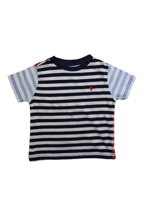A Multicolour Short Sleeve T Shirts from Polo Ralph Lauren in size 12-18M for boy. (Front View)