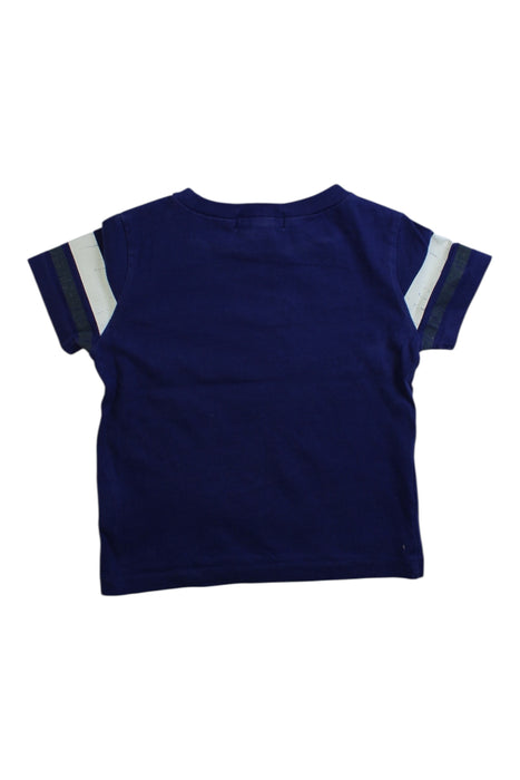 A Blue Short Sleeve T Shirts from Polo Ralph Lauren in size 12-18M for boy. (Back View)