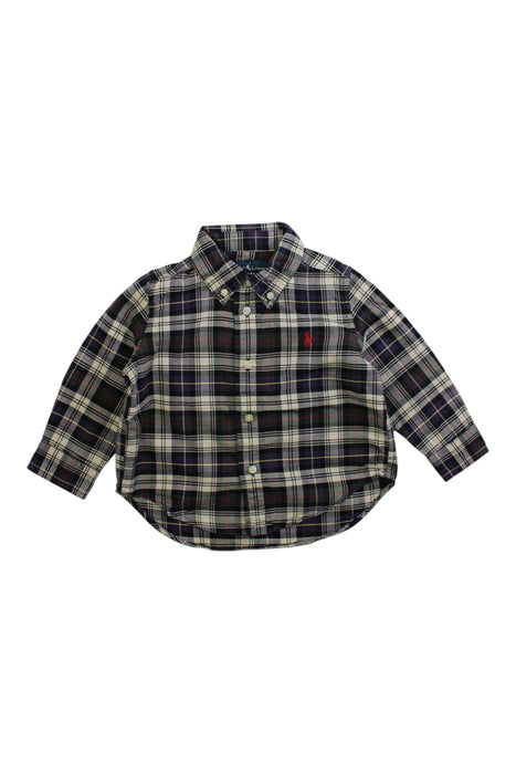 A Multicolour Long Sleeve Shirts from Ralph Lauren in size 12-18M for boy. (Front View)
