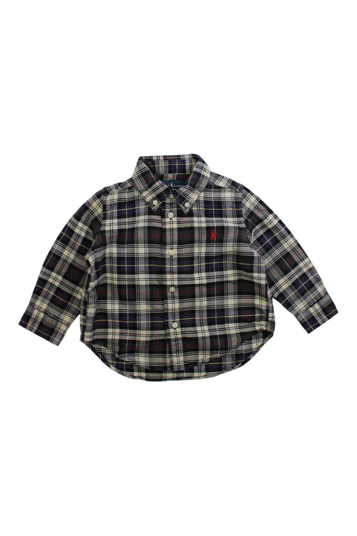 A Multicolour Long Sleeve Shirts from Ralph Lauren in size 12-18M for boy. (Front View)