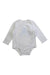 A White Long Sleeve Bodysuits from Ralph Lauren in size 6-12M for boy. (Front View)
