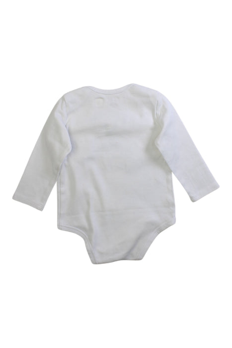 A White Long Sleeve Bodysuits from Ralph Lauren in size 6-12M for boy. (Back View)