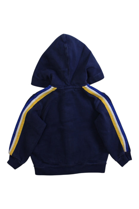 A Navy Zippered Sweatshirts from Polo Ralph Lauren in size 12-18M for boy. (Back View)