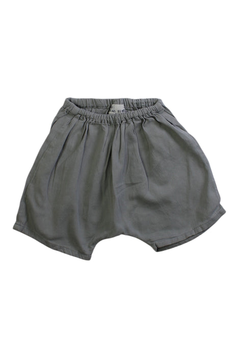 A Grey Shorts from Benebene in size 12-18M for boy. (Front View)