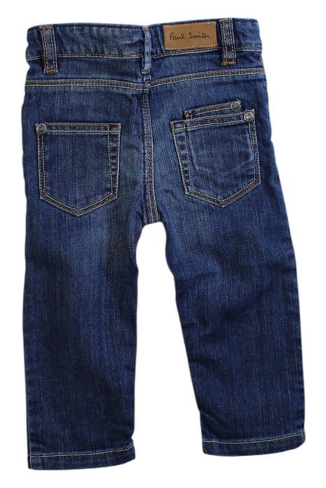A Blue Jeans from Paul Smith in size 12-18M for boy. (Back View)