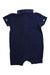 A Navy Short Sleeve Rompers from Janie & Jack in size 12-18M for boy. (Back View)