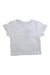 A White Short Sleeve Shirts from The Little White Company in size 12-18M for boy. (Back View)
