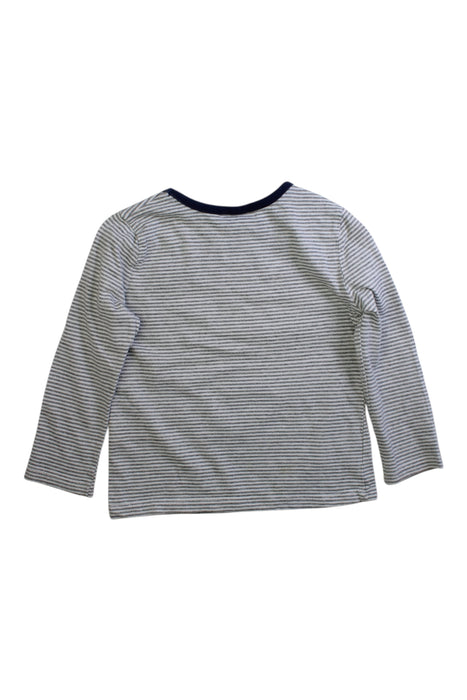 A White Long Sleeve T Shirts from The Little White Company in size 2T for boy. (Back View)