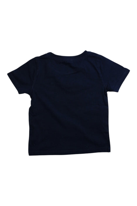 A Navy Short Sleeve T Shirts from Tommy Hilfiger in size 12-18M for boy. (Back View)