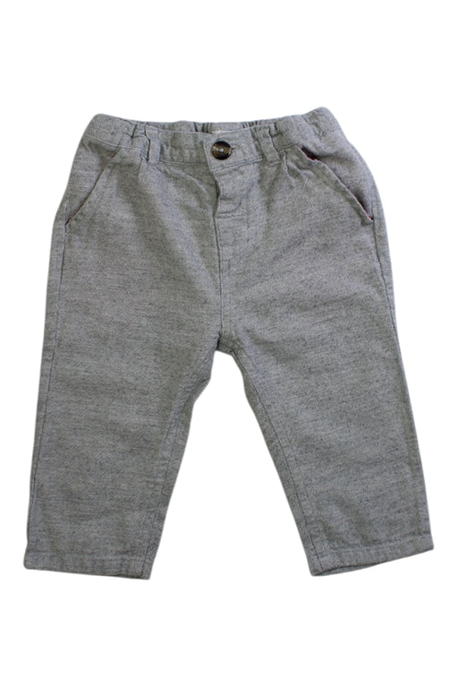 A Grey Casual Pants from Mamas & Papas in size 12-18M for boy. (Front View)