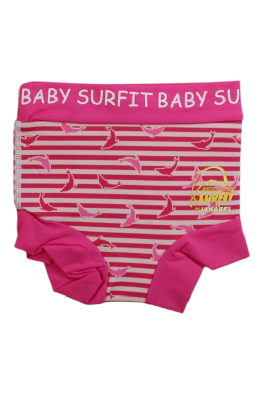 A Pink Swim Diapers from JakaBel in size 0-3M for girl. (Front View)