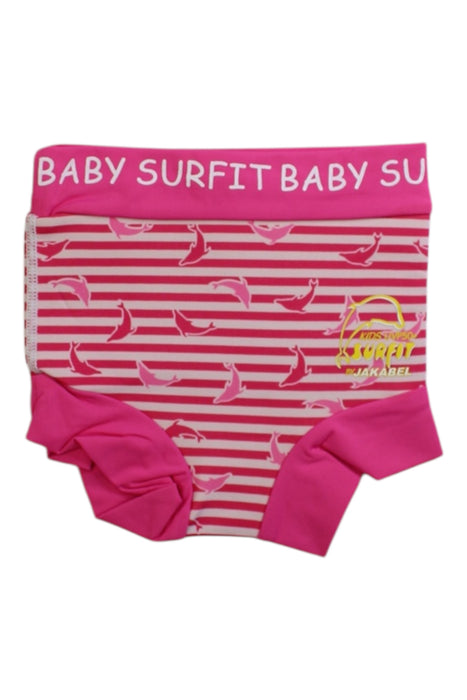 A Pink Swim Diapers from JakaBel in size 0-3M for girl. (Front View)