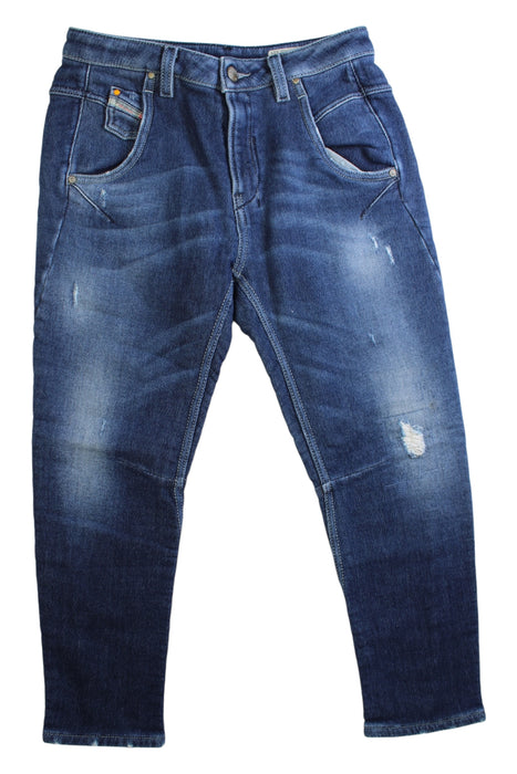 A Blue Jeans from Diesel in size 10Y for boy. (Front View)