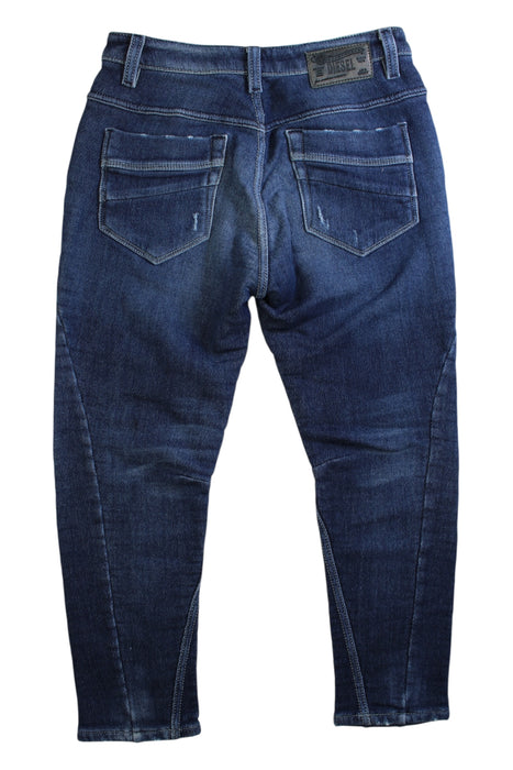 A Blue Jeans from Diesel in size 10Y for boy. (Back View)
