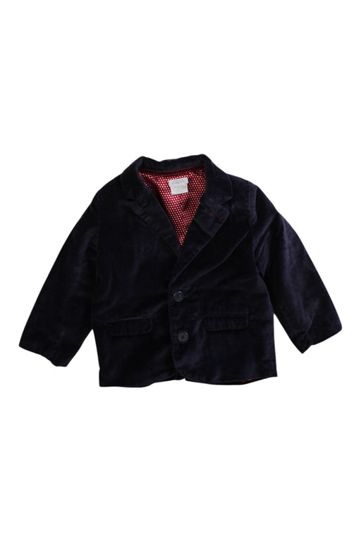 A Black Blazers from Mamas & Papas in size 12-18M for boy. (Front View)