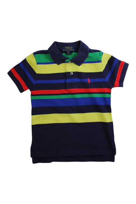 A Multicolour Short Sleeve Polos from Polo Ralph Lauren in size 3T for boy. (Front View)
