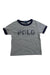 A Grey Short Sleeve T Shirts from Polo Ralph Lauren in size 2T for boy. (Front View)