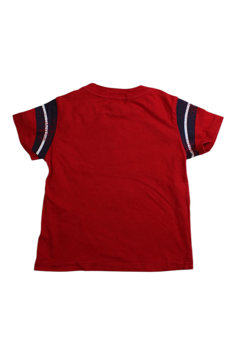 A Red Short Sleeve T Shirts from Polo Ralph Lauren in size 2T for boy. (Back View)