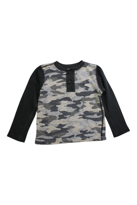 A Multicolour Long Sleeve Polos from Crewcuts in size 2T for boy. (Front View)