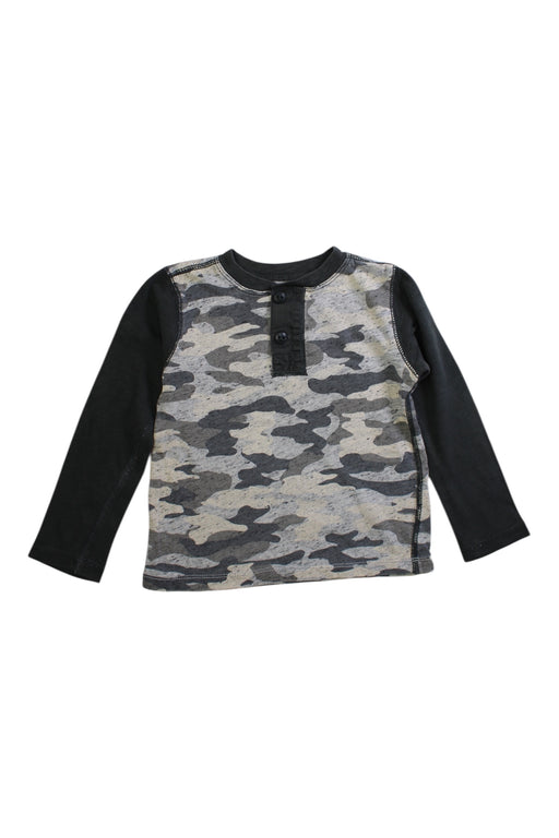 A Multicolour Long Sleeve Polos from Crewcuts in size 2T for boy. (Front View)