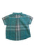 A Green Short Sleeve Shirts from Burberry in size 6-12M for boy. (Back View)