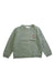 A Green Crewneck Sweatshirts from Cyrillus in size 6T for girl. (Front View)