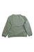 A Green Crewneck Sweatshirts from Cyrillus in size 6T for girl. (Back View)