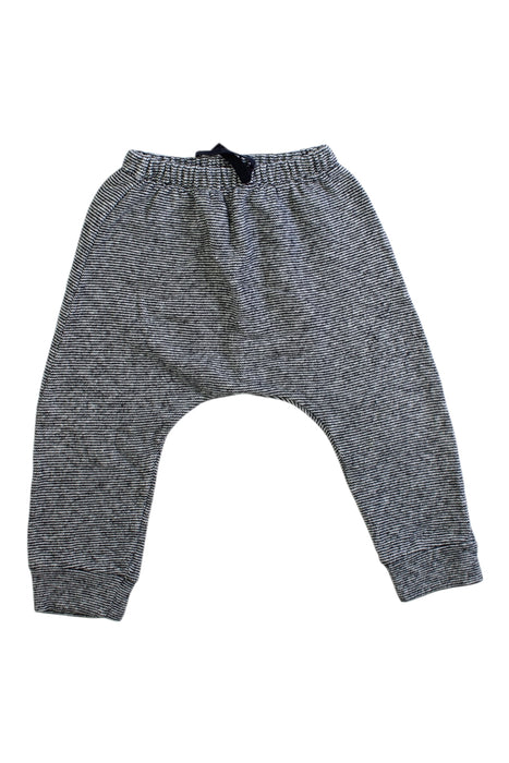 A Grey Sweatpants from 1 + in the family in size 12-18M for girl. (Front View)