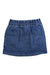 A Blue Short Skirts from Bonton in size 6T for girl. (Back View)