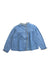 A Blue Long Sleeve Shirts from Cyrillus in size 6T for girl. (Front View)