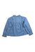 A Blue Long Sleeve Shirts from Cyrillus in size 6T for girl. (Back View)