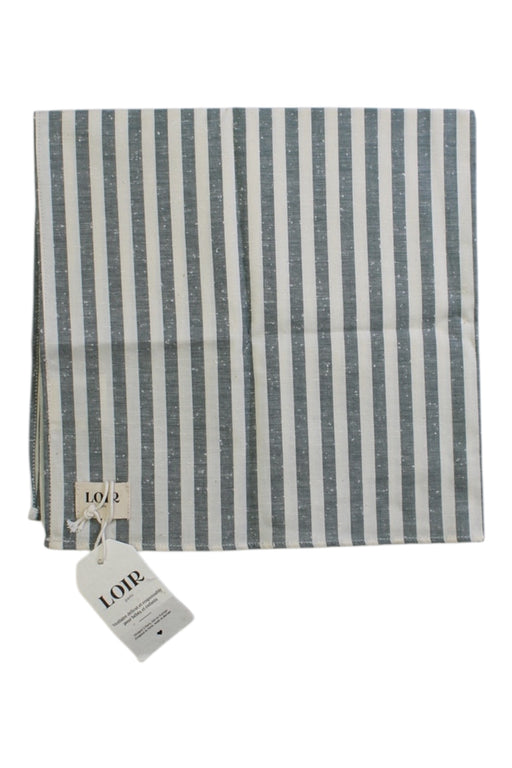 A Grey Towels from LOIR paris in size O/S for neutral. (Front View)