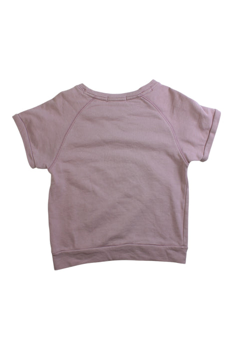 A Pink Short Sleeve T Shirts from Excuse My French in size 6T for girl. (Back View)