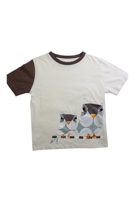 A Beige Short Sleeve T Shirts from Jim Thompson in size 10Y for boy. (Front View)