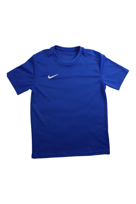 A Blue Short Sleeve T Shirts from Nike in size 10Y for boy. (Front View)