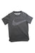 A Grey Short Sleeve T Shirts from Nike in size 10Y for boy. (Front View)