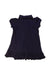A Navy Short Sleeve Dresses from Ralph Lauren in size 2T for girl. (Back View)