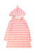 A Pink Cover Ups from Sunuva in size 2T for girl. (Front View)