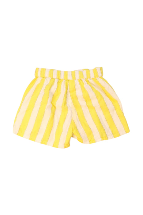 A Yellow Shorts from Carrément Beau in size 4T for girl. (Back View)