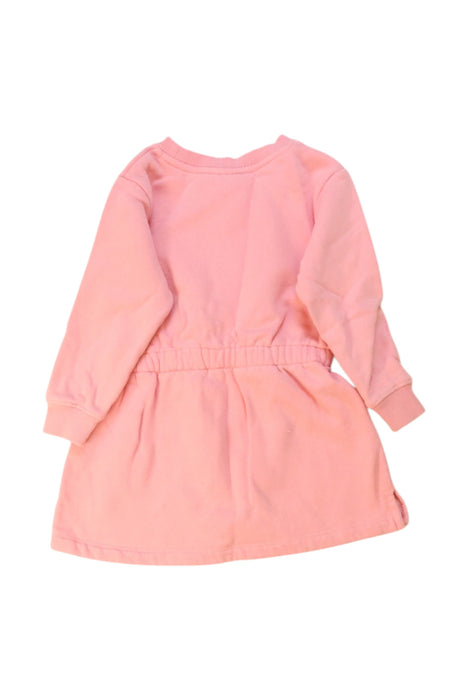 A Pink Sweater Dresses from Seed in size 2T for girl. (Back View)