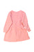 A Pink Sweater Dresses from Seed in size 2T for girl. (Back View)