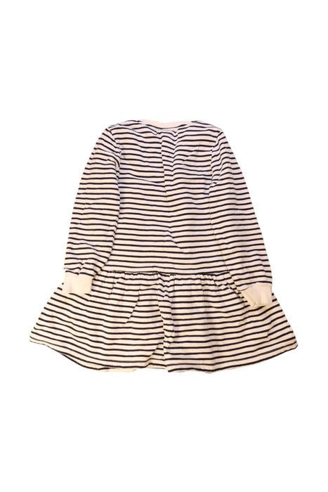 A Black Long Sleeve Dresses from Seed in size 7Y for girl. (Back View)