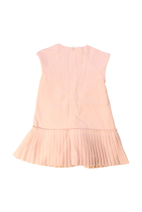 A Pink Sleeveless Dresses from Tartine et Chocolat in size 12-18M for girl. (Back View)