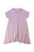 A Purple Short Sleeve Dresses from Miann & Co in size 7Y for girl. (Front View)