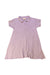 A Purple Short Sleeve Dresses from Miann & Co in size 4T for girl. (Front View)