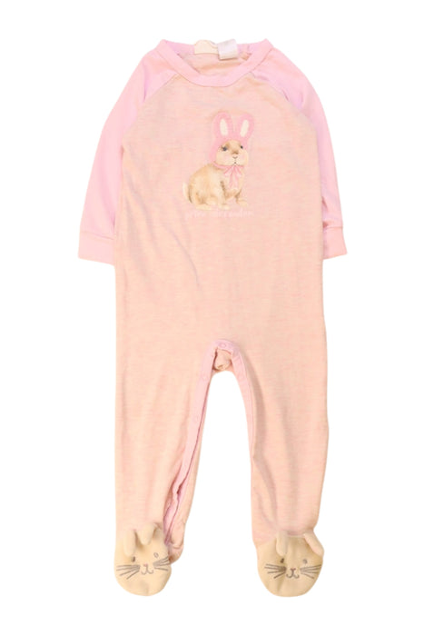 A Pink Onesies from Peter Alexander in size 12-18M for girl. (Front View)
