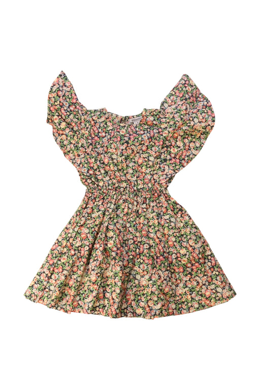 A Multicolour Short Sleeve Dresses from Minouche in size 2T for girl. (Front View)
