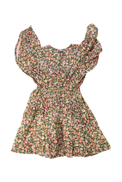 A Multicolour Short Sleeve Dresses from Minouche in size 2T for girl. (Back View)