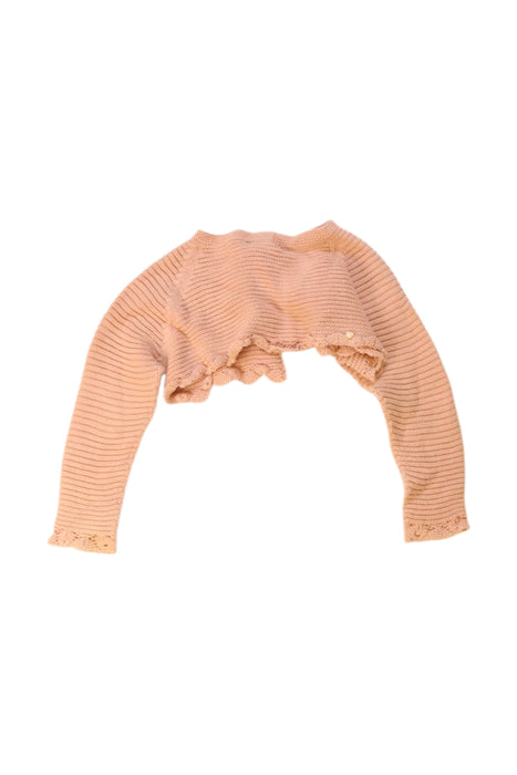 A Peach Cardigans from Pili Carrera in size 2T for girl. (Back View)